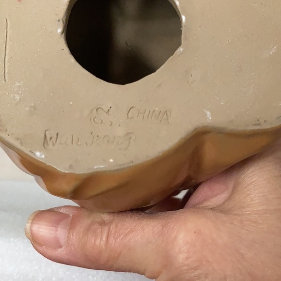 Host pick. Chinese antique Wan Jiang ceramic figurine - Picture 6 of 6